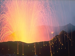 Stromblian eruption of Stromboli USGS